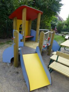 Attraktives Kita Außengelände