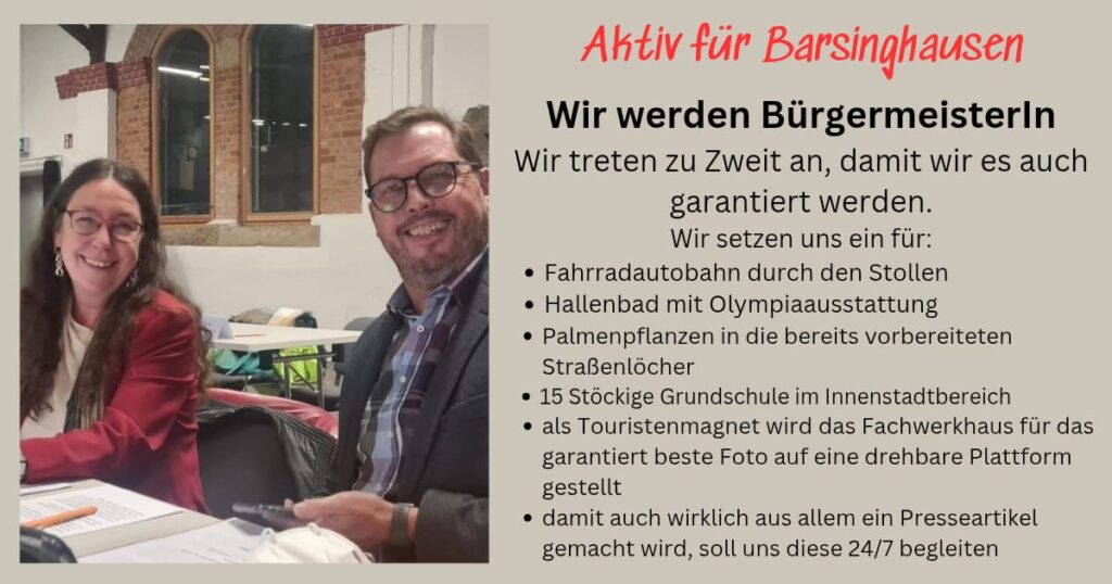 Doppelspitze im Rathaus bilden Thomas Struß und Kerstin Beckmann